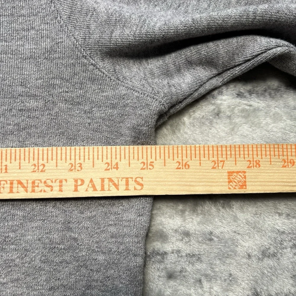 Polo Ralph Lauren Sweater Mens XL Gray 1/4 Zip Long Sleeve Preppy